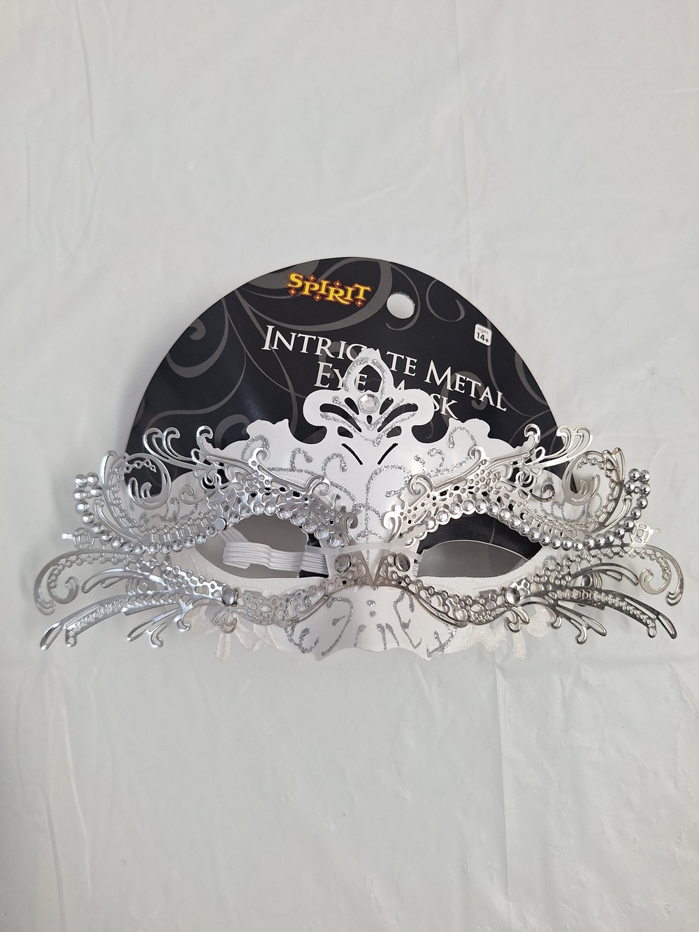 Spirit Silver Filigree Masquerade Eye Mask